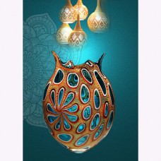  GREETING CARD Vase of Light